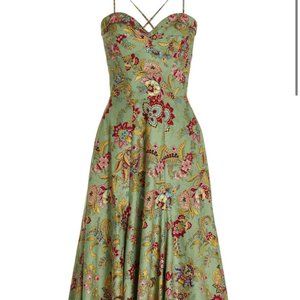 Lena Hoschek Kiosk Floral Cotton Dress